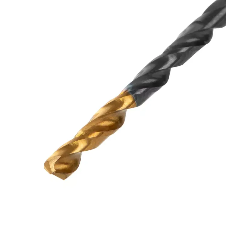 Сверло по металлу, 3,2 мм, HSS-Tin, Golden Tip, 10 шт. Denzel 717206 купить в Сургуте