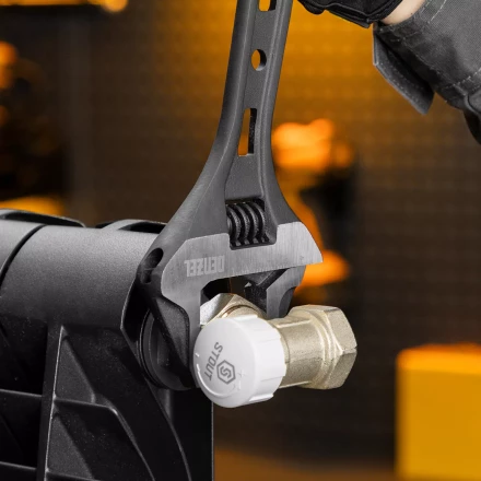 Ключ разводной Denzel 15750, 300 мм, CrV, кованый купить в Сургуте