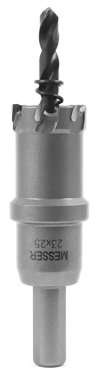ТСТ коронка MESSER 23X25 с центрирующим сверлом и толкающей пружиной купить в Сургуте