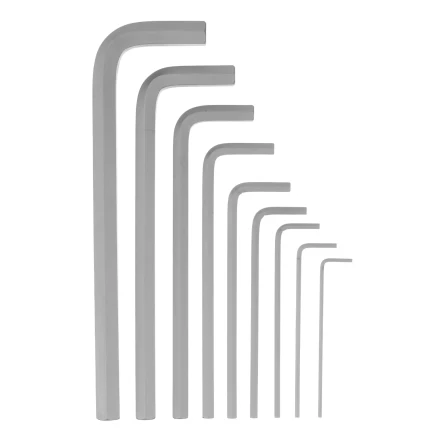 Набор ключей имбусовых, HEX, 2-12 мм, CrV, 9 шт., удлиненные Сибртех 123697 купить в Сургуте