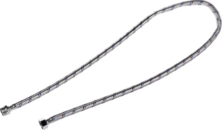 Подводка гибкая ЗУБР для воды, оплетка из нержавеющей стали, г/ш 1/2&quot; - 1,2м 51005-G/S-120 купить в Сургуте