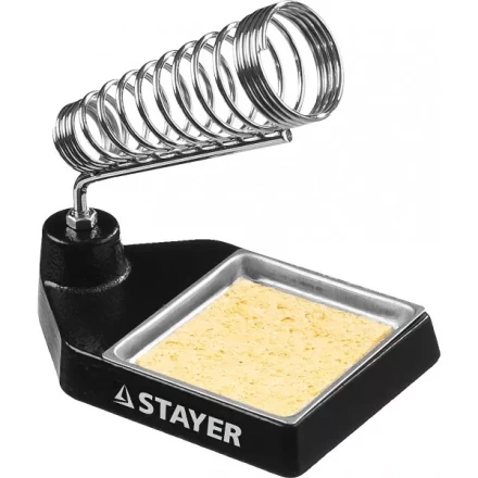 Подставка для паяльников STAYER &quot;MASTER&quot;, литая 55319 купить в Сургуте