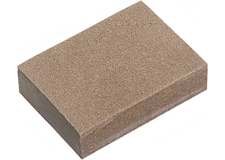 Губка для шлифования 100 х 70 х 25 мм мягкая 3 шт P 60/80 P 60/100 P 80/120 MATRIX 75705 купить в Сургуте