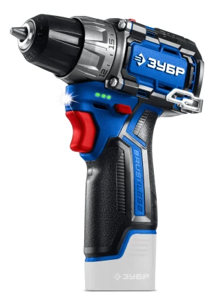 ЗУБР КОМПАКТ #1 , 12 В, 45 Н·м, без АКБ (тип Т7), дрель-шуруповерт, BRUSHLESS, Профессионал (DB-121) купить в Сургуте