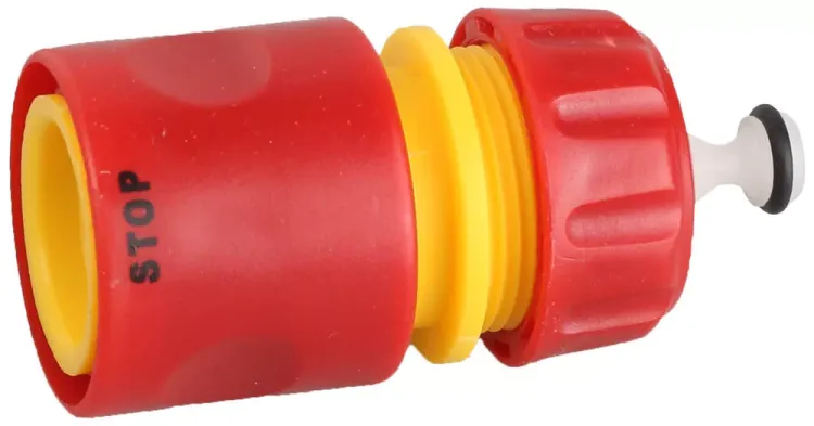 Соединитель с автостопом GRINDA из ударопрочной пластмассы, 1/2" 8-426329_z01 купить в Сургуте