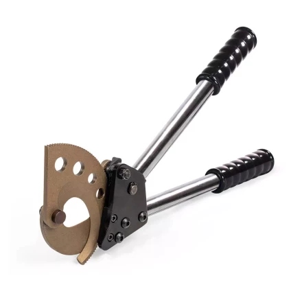 Секторные ножницы КВТ НСТ-38 для резки кабелей до 38 мм, проводов АС со стальным сердечником и прутков из низкоуглеродистой стали (84394) купить в Сургуте