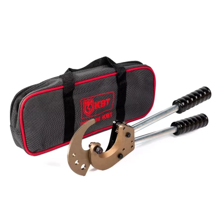 Секторные ножницы КВТ НСТ-38 для резки кабелей до 38 мм, проводов АС со стальным сердечником и прутков из низкоуглеродистой стали (84394) купить в Сургуте