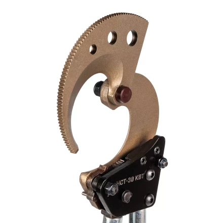 Секторные ножницы КВТ НСТ-38 для резки кабелей до 38 мм, проводов АС со стальным сердечником и прутков из низкоуглеродистой стали (84394) купить в Сургуте