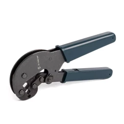 Пресс-клещи КВТ HT-106E для опрессовки F и BNC разъемов на коаксиальный кабель RG-58, RG-6, RG-11, RG-213 (85138)