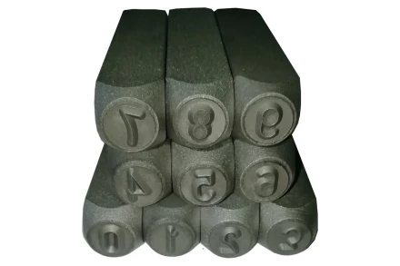 Клеймо цифровое твердосплавное №5 купить в Сургуте