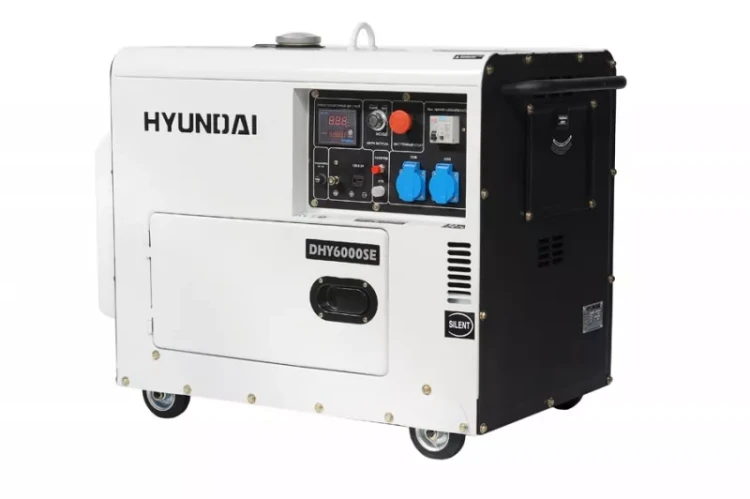 Дизельный генератор Hyundai DHY 6000SE купить в Сургуте
