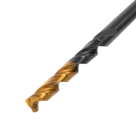 Сверло по металлу, 3,5 мм, HSS-Tin, Golden Tip, 10 шт. Denzel 717207 купить в Сургуте