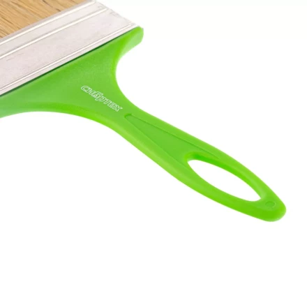 Кисть флейцевая &quot;Евро&quot;, 100 x 8, натуральная щетина, пластиковая ручка Сибртех 83304 купить в Сургуте