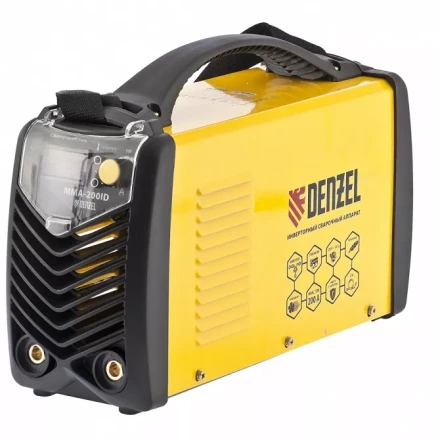 Аппарат инверторно дуговой сварки DENZEL ММА-220ID 94348 купить в Сургуте