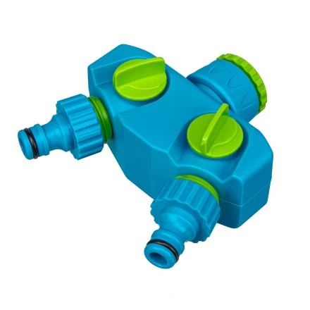 Разветвитель двухканальный, пластиковый Palisad Luxe 65786 купить в Сургуте