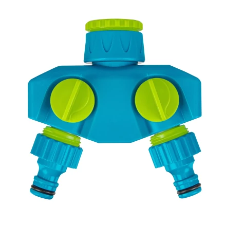 Разветвитель двухканальный, пластиковый Palisad Luxe 65786 купить в Сургуте