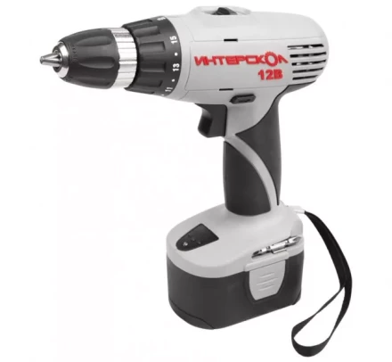 Дрель-шуруповерт аккумуляторная Интерскол ДА-10/12 ЭР 12В купить в Сургуте