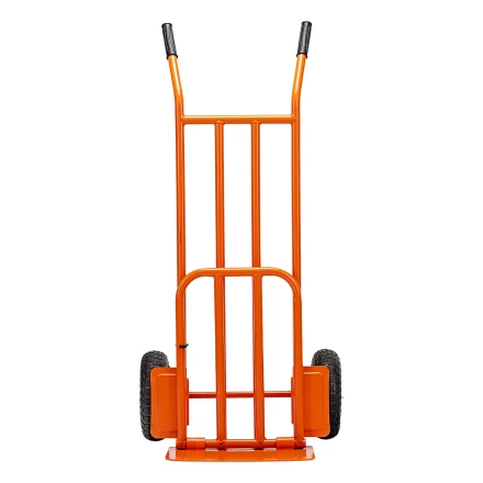 Тележка ручная 2-х колесная Сибртех 69302, усиленная, г/п 250кг, откидная платформа 530х400мм купить в Сургуте