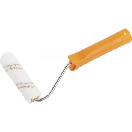 Мини-валик &quot;МИКРОВОЛОКНО&quot; малярный в сборе, ворс 9мм, бюгель 6мм, 15х110мм, STAYER Master 03-0504-11 купить в Сургуте