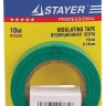 Изолента, STAYER Profi 12292-G-15-10, ПВХ, на карточке, 15мм х 10м х 0,18мм, зеленая 12292-G-15-10 купить в Сургуте