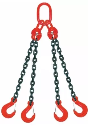 Строп цепной четырехветвевой 4СЦ 6.7 т L=4 м 8 кл SZ068559 купить в Сургуте