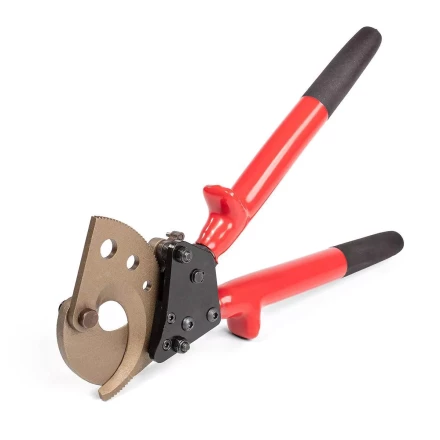 Секторные ножницы диэлектрические КВТ НСТи-40 для резки кабелей до 40 мм, проводов АС со стальным сердечником и прутков из низкоуглеродистой стали (84395) купить в Сургуте