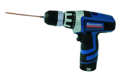 Дрель-шуруповерт аккумуляторная Фиолент ДША1-10-РЭ4-12В Li-Ion купить в Сургуте