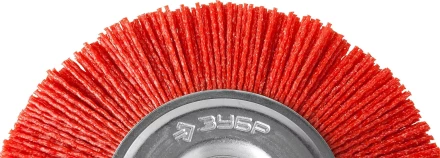 ЗУБР &quot;ПРОФЕССИОНАЛ&quot;. Щетка дисковая для дрели, нейлоновая проволока с абразивным покрытием, 75мм 35161-075_z02 купить в Сургуте
