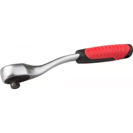 Трещотка для торцовых головок ЗУБР &quot;ЭКСПЕРТ&quot; (3/8&quot;), Cr-V, 72 зубца, хроматированное покрытие, быстрый сброс 27730-3/8 купить в Сургуте