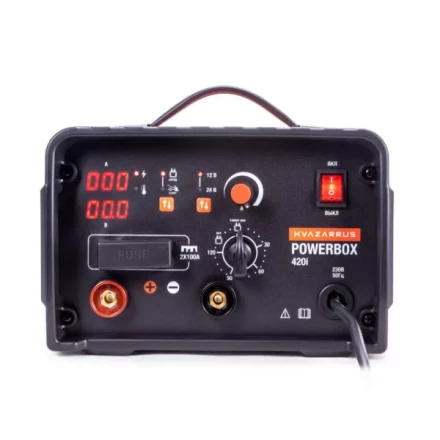 Инверторное пуско-зарядное устройство KVAZARRUS PowerBox 420i, таймер, цветная коробка купить в Сургуте