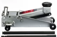 Домкрат гидравлический подкатной быстрый подъем MATRIX Quick Lift 3т 51047