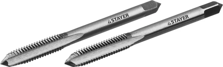 Комплект метчиков STAYER "MASTER", сталь 9ХС, М6х1,0, 2 шт 28025-06-1.0-H2 купить в Сургуте