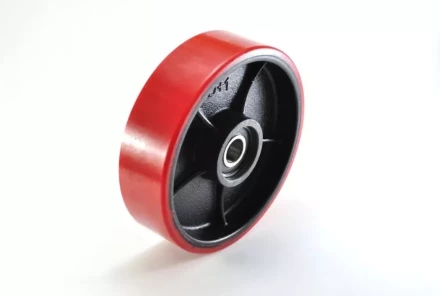 Колесо полиуретан 64х70 мм с подшипником для тележек гидравлических RHP/CW 114075 купить в Сургуте