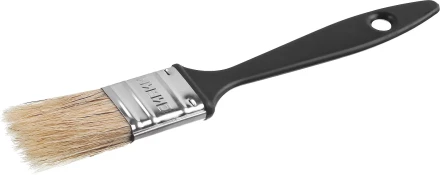 Кисть плоская СИБИН, пластиковая ручка, светлая щетина, 25мм 01008-025 купить в Сургуте