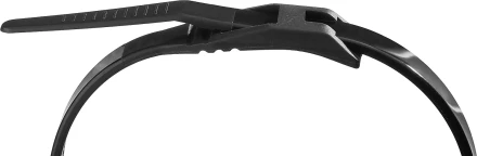 Кабельные стяжки черные КОБРА, с плоским замком, 2.5 х 205 мм, 50 шт, нейлоновые, ЗУБР 30935-25-205 купить в Сургуте