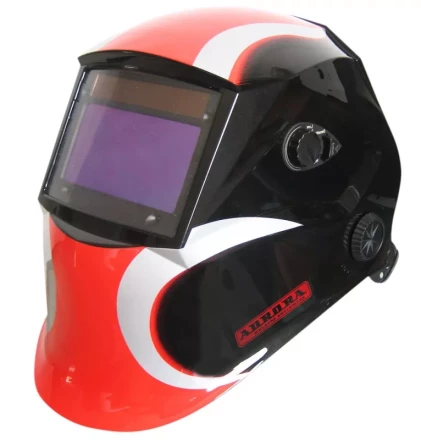 Маска сварщика "Хамелеон" SUN7 черно-красная Aurora купить в Сургуте