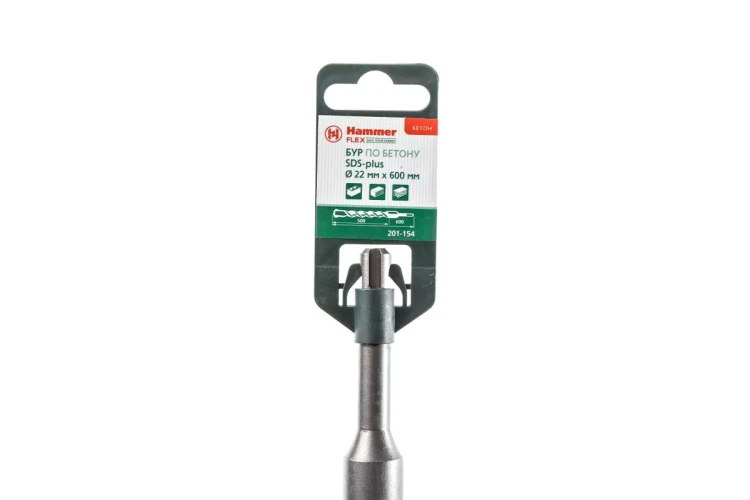 Бур HAMMER Ф22х600мм SDS Plus (201-154) купить в Сургуте