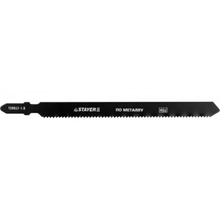 Полотна STAYER &quot;PROFI&quot;, T318B, для эл/лобзика, HSS, по металлу (2,5-6мм), EU-хвост., шаг 1,8мм, 110мм, 2шт 159951-1.8_z01 купить в Сургуте