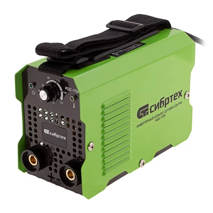Инверторный аппарат дуговой сварки ИДС-170K, 170 А, ПВ 80%, диаметр электрода 1,6-3,2 мм Сибртех 94393 купить в Сургуте