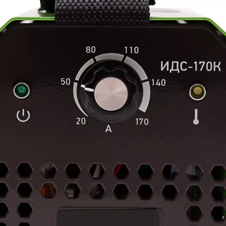 Инверторный аппарат дуговой сварки ИДС-170K, 170 А, ПВ 80%, диаметр электрода 1,6-3,2 мм Сибртех 94393 купить в Сургуте