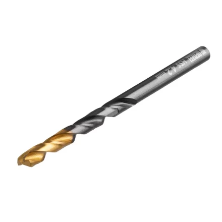 Сверло по металлу, 4,2 мм, HSS-Tin, Golden Tip, 10 шт. Denzel 717210 купить в Сургуте