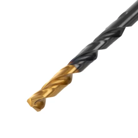 Сверло по металлу, 4,2 мм, HSS-Tin, Golden Tip, 10 шт. Denzel 717210 купить в Сургуте
