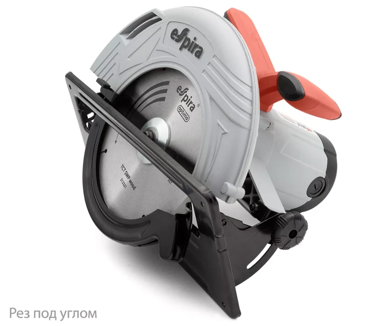 Пила циркулярная ESPIRA CSI-230A (ф230 мм, 220-240В,50/60 Гц, мощность 2500 Вт, 3900 об/мин), 401252 купить в Сургуте