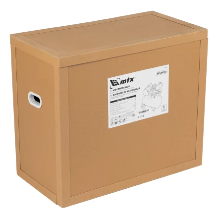 Компрессор воздушный КК-2200/50 2.2 кВт 350 л/мин 50 л прямой привод масляный MTX 58024 купить в Сургуте