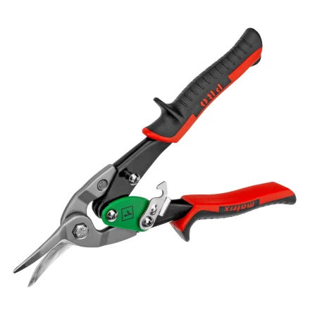 Ножницы по металлу Matrix, 250 мм, правый рез, сталь CRMO, двухкомпонентные рукоятки, PRO 78324 купить в Сургуте