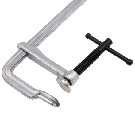 Струбцина F-образная Denzel 20472, 100x600мм, кованая купить в Сургуте