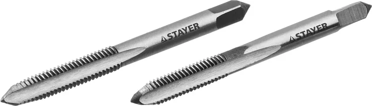 Комплект метчиков STAYER "MASTER", сталь 9ХС, М5х0,8, 2 шт 28025-05-0.8-H2 купить в Сургуте