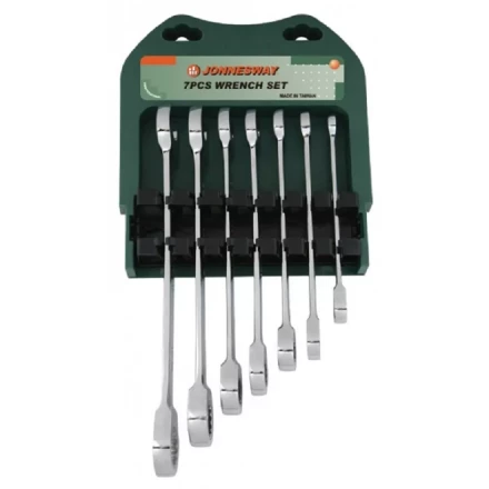 Набор ключей комбинированных трещоточных 10-19мм 7предметов Jonnesway W45107S 47741 купить в Сургуте
