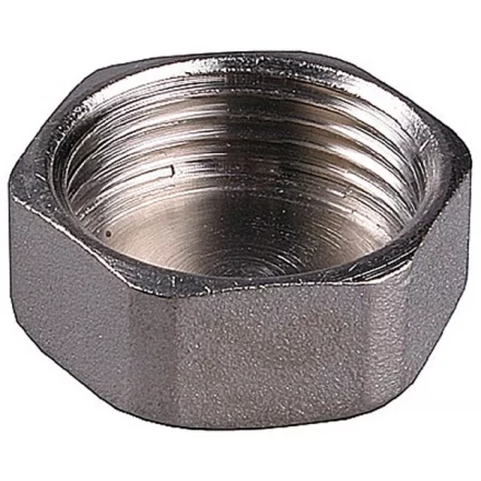 Заглушка GENERAL FITTINGS никелированная латунь, 6-ти гранная головка, внутренняя резьба, 1&quot; 51097-1 купить в Сургуте