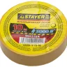 Изолента, STAYER Master 12291-Y-15-10, ПВХ, 5000 В, 15мм х 10м, желтая 12291-Y-15-10 купить в Сургуте